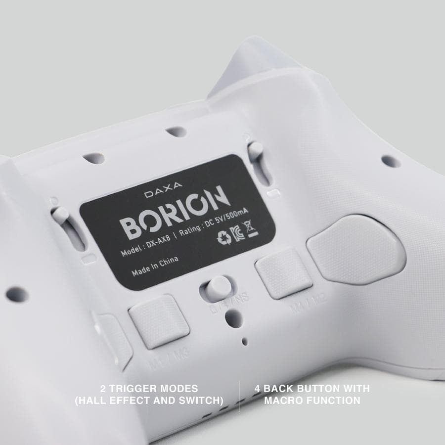 GAMEPAD REXUS DAXA BORION AX8 TRIPLE CONNECTION GYRO SENSOR & MECHANICAL SWITCHES