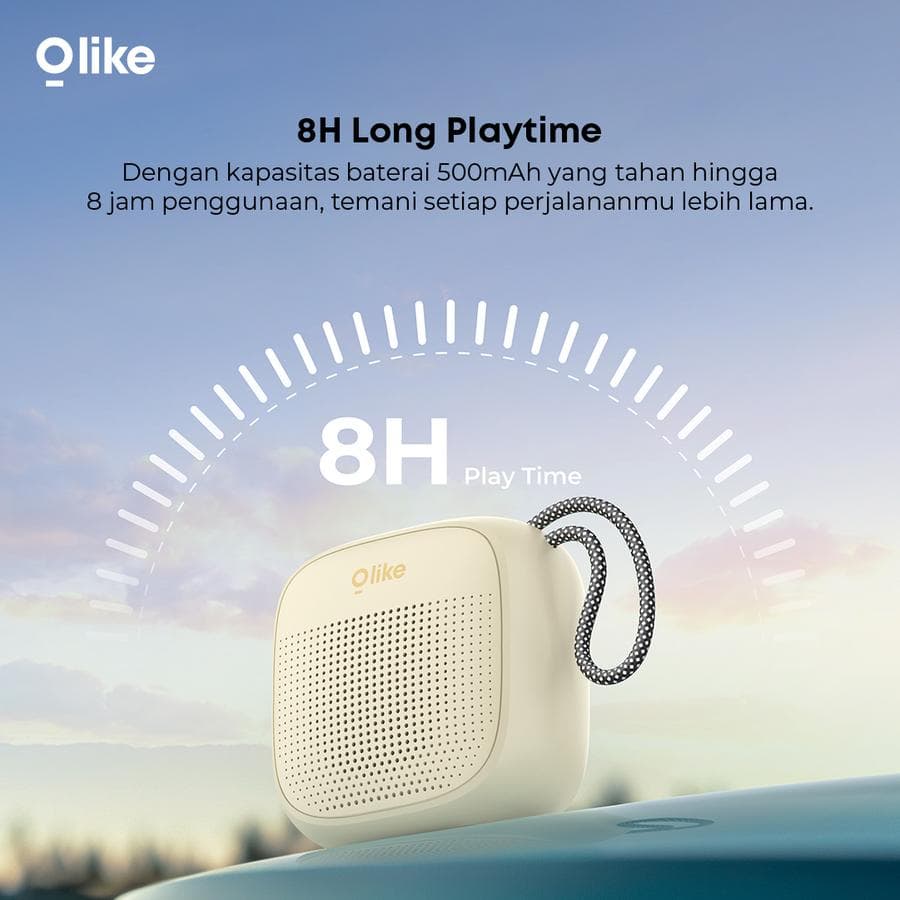 SPEAKER OLIKE SF7 MINI WIRELESS BLUETOOTH PORTABLE SUPPORT AUX TF