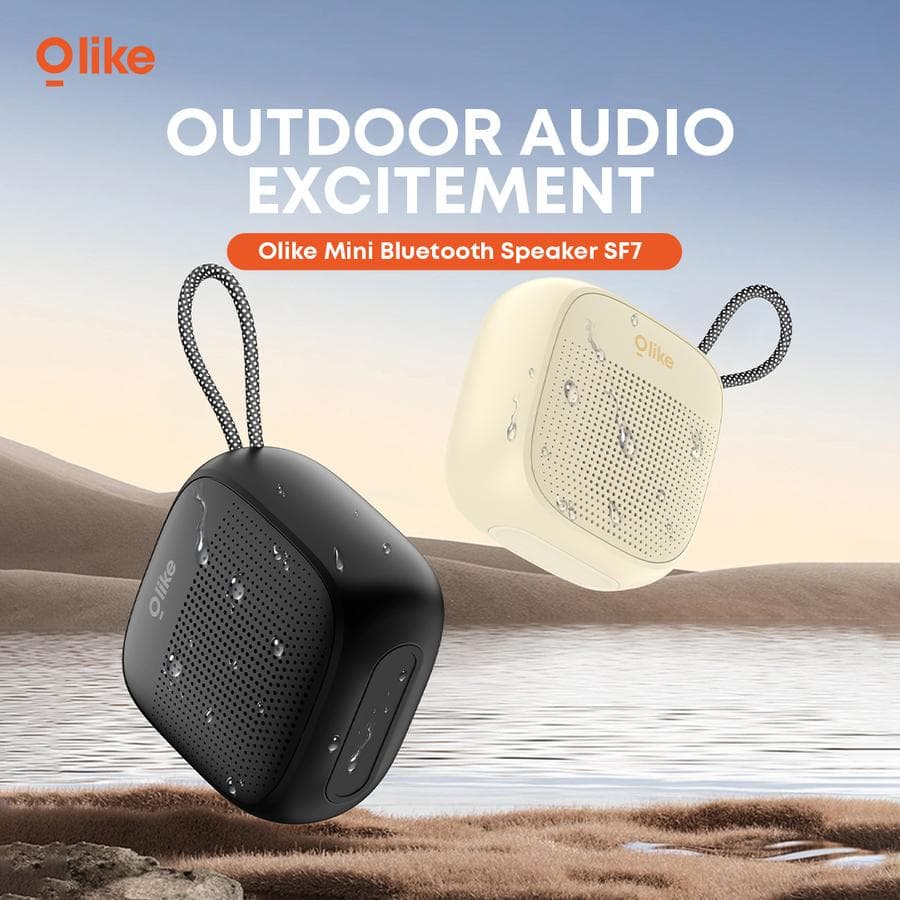 SPEAKER OLIKE SF7 MINI WIRELESS BLUETOOTH PORTABLE SUPPORT AUX TF