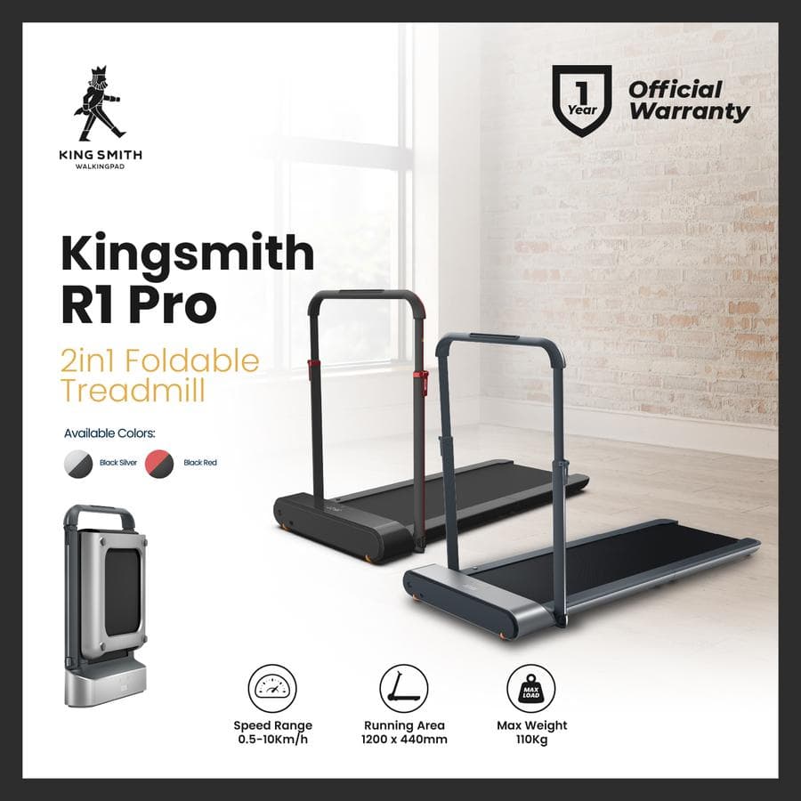 KINGSMITH WALKINGPAD R1 PRO SMART FORDABLE TREADMILL