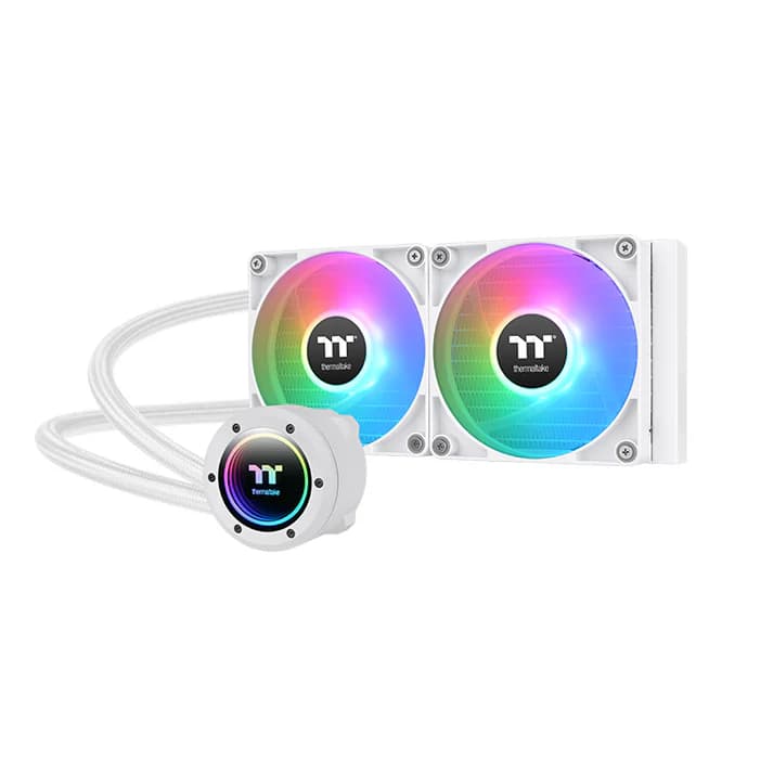 LIQUID COOLER THERMALTAKE TH240 V2 ARGB SYNC AIO — WHITE
