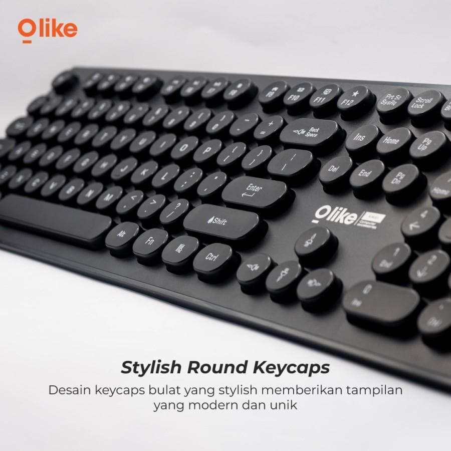 KEYBOARD MOUSE OLIKE KMS1 WIRELESS DONGLE USB