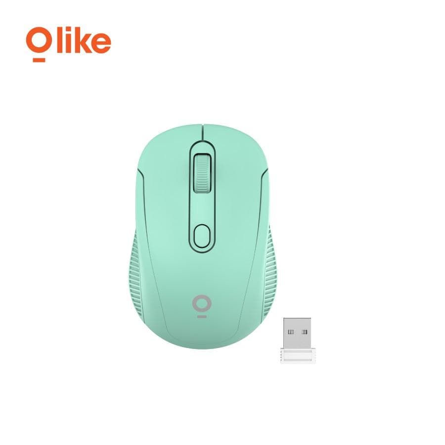 MOUSE OLIKE M2 WIRELESS OPTICAL MOUSE 2.4G KONEKSI