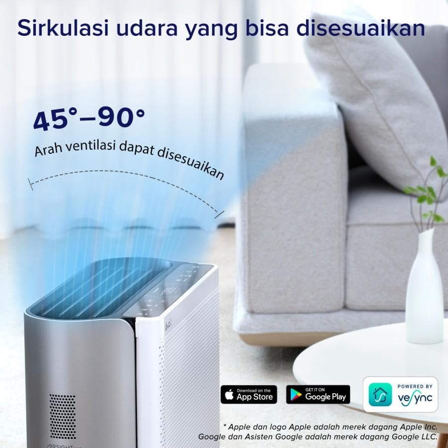AIR PURIFIER LEVOIT EverestAir SMART AIR PURIFIER TRUE HEPA 13 GARANSI RESMI
