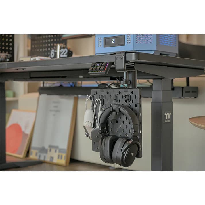 PEGBOARD THERMALTAKE SMALL SIZE GAMING DESK FOR CLAMP MOUNTING (GEA-GDP-DPSBLK-01)