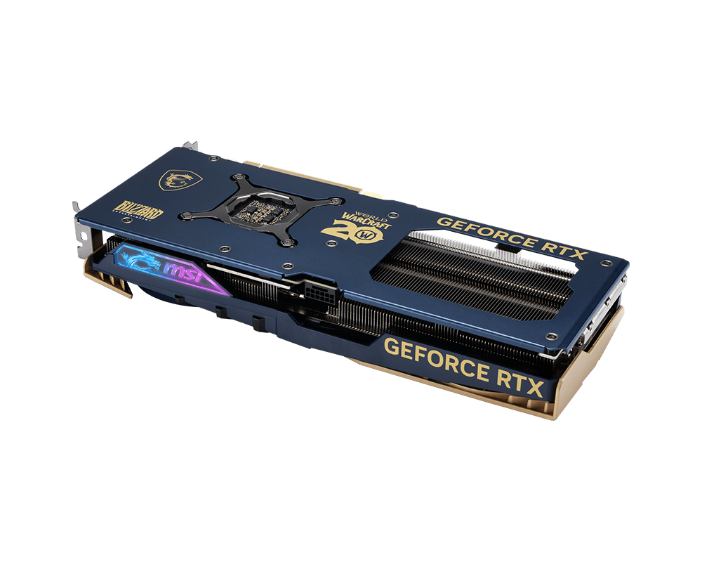 VGA CARD MSI RTX 4070 SUPER 12GB GAMING SLIM WORLD OF WARCRAFT EDITION GDDR6