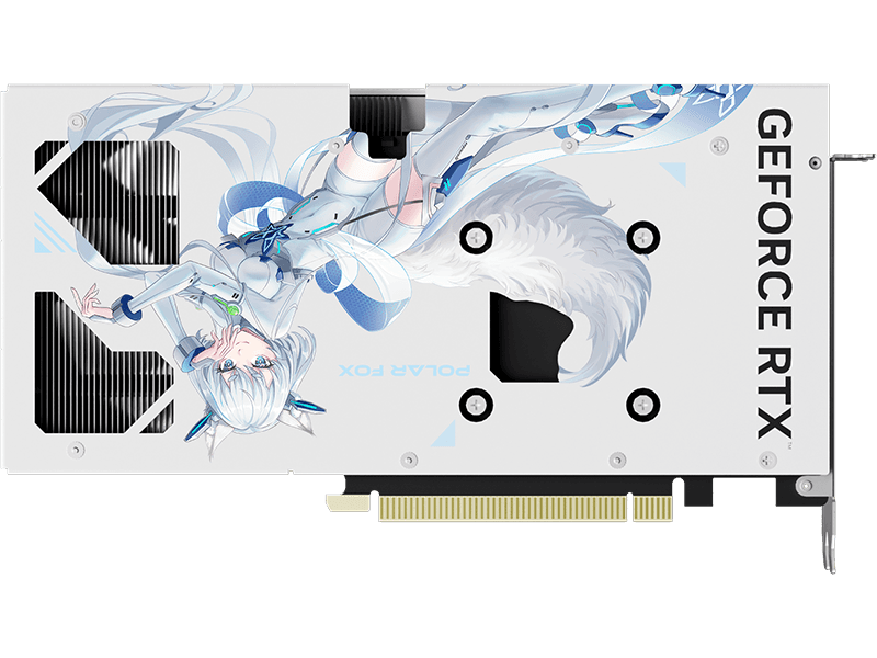 VGA CARD MANLI RTX 5060 8GB POLAR FOX OC GDDR7