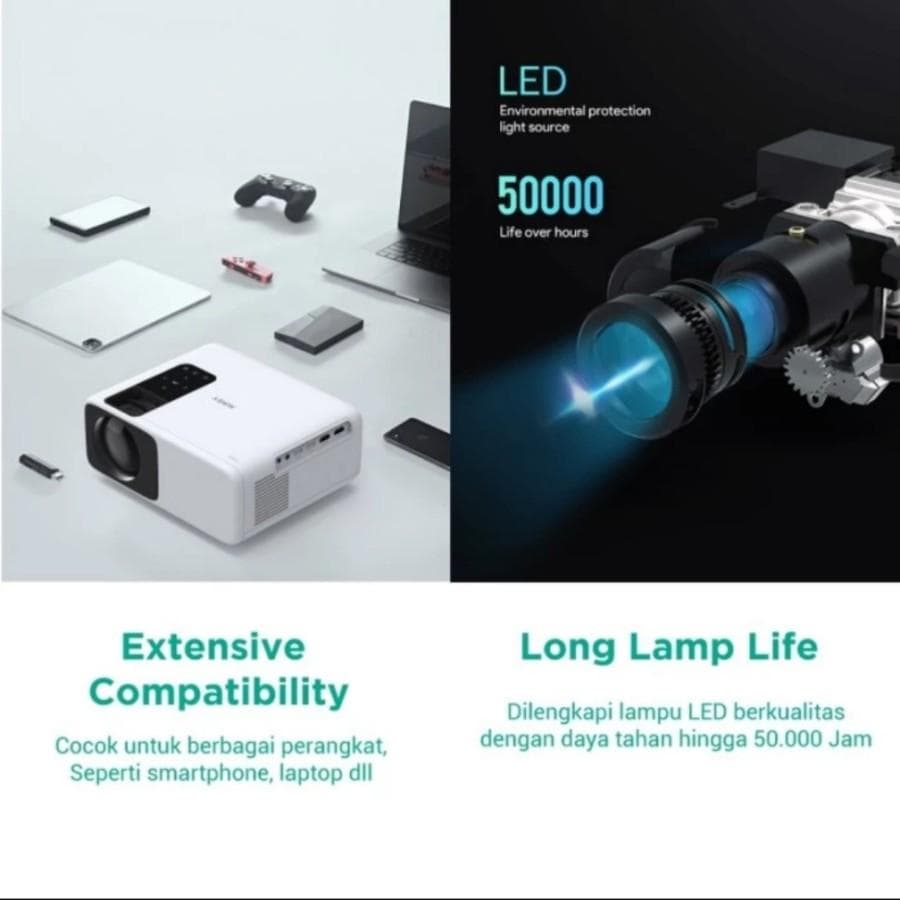 PROJECTOR AUKEY RD-870S CINEX PROJECTOR MINI 1080P FHD
