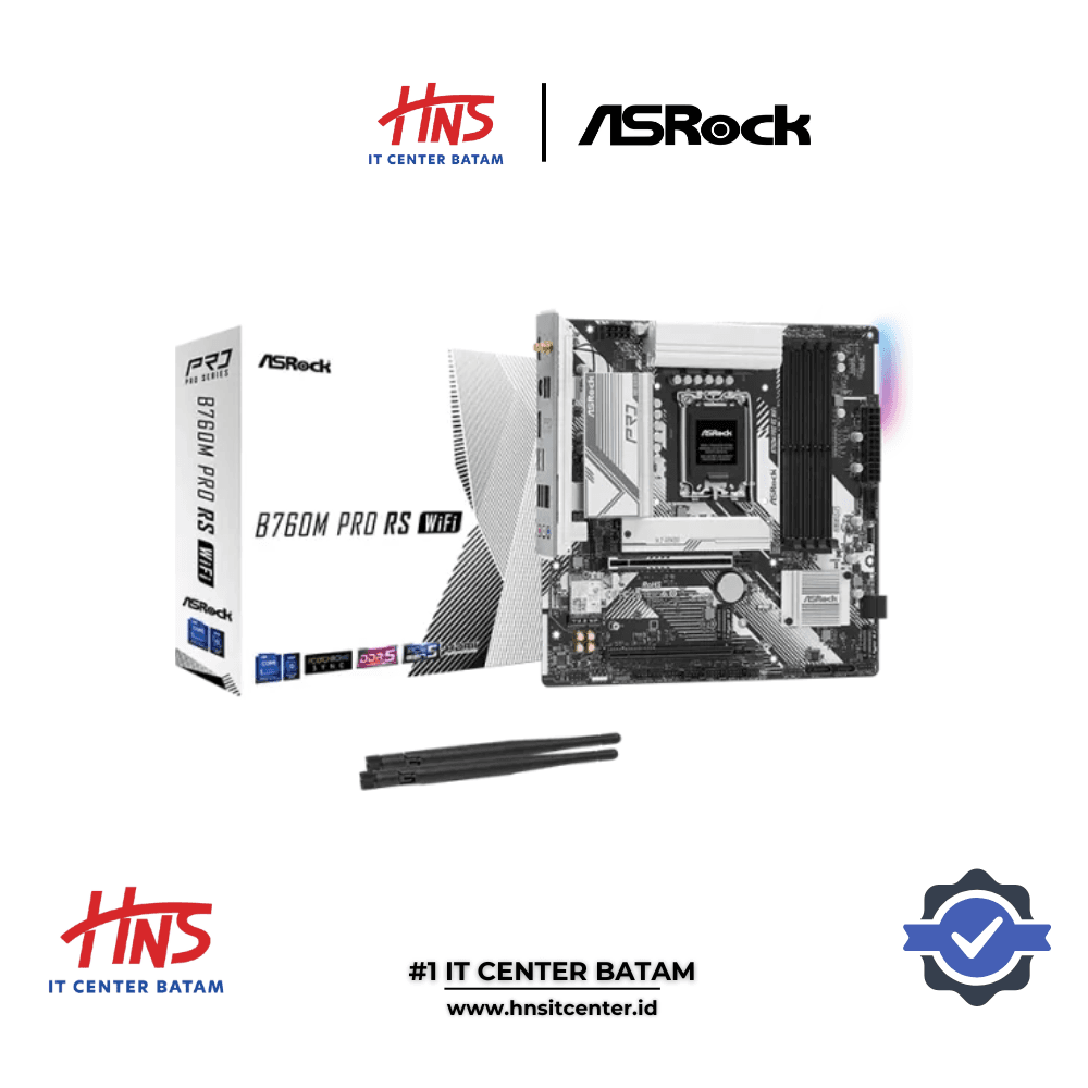 MOTHERBOARD ASROCK B760M Pro RS WiFi LGA1700 DDR5 - mATX