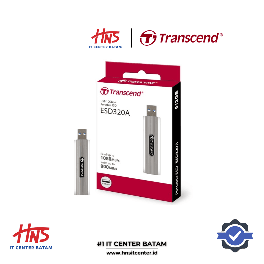 SSD EXTERNAL TRANSCEND ESD320A SSD PORTABLE (512GB - 1TB)