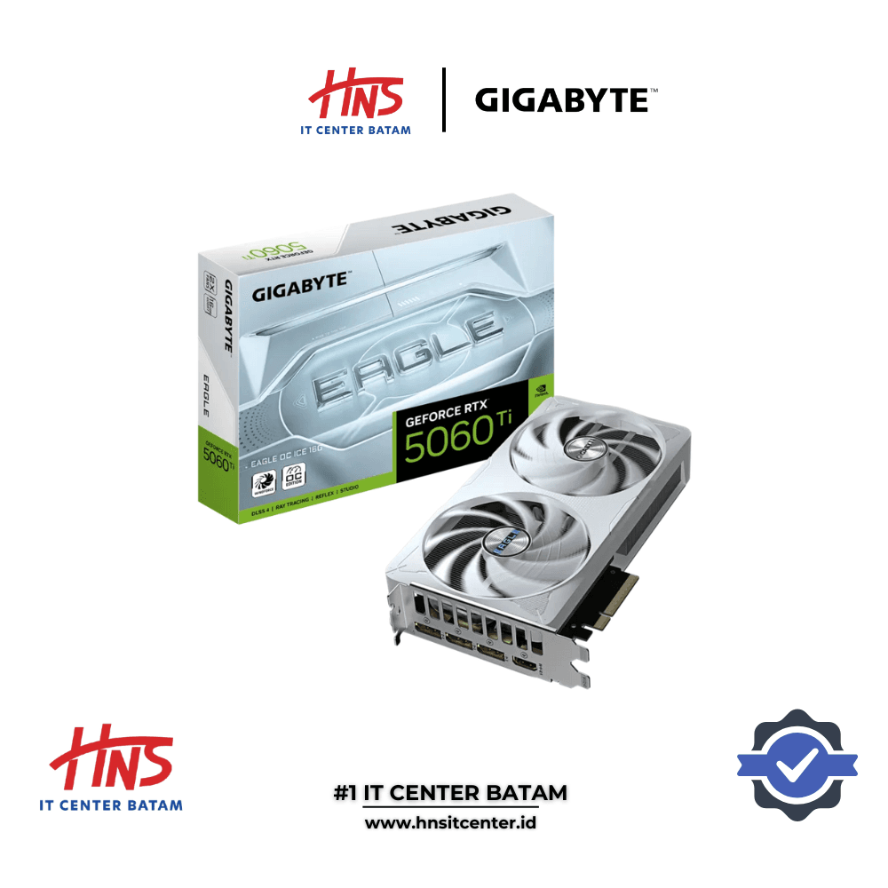 VGA CARD GIGABYTE RTX 5060 Ti 16GB EAGLE OC ICE GDDR7