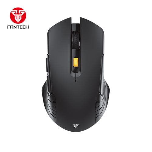 MOUSE FANTECH RAIGOR III WG12R WIRELESS RECHARGEABLE DUAL CONNECTION — Hitam