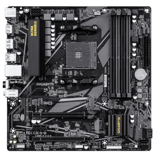 MOTHERBOARD GIGABYTE B550M DS3H AC R2 DDR4 AM4 - mATX