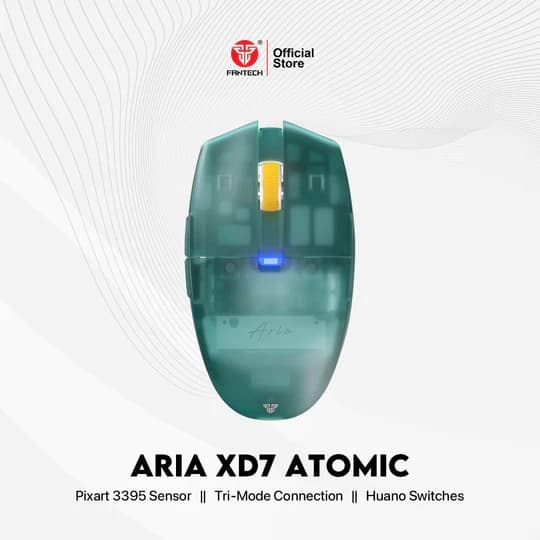 MOUSE FANTECH ARIA XD7 ATOMIC TRIPLE CONNECTION Pixart 3395 SENSOR