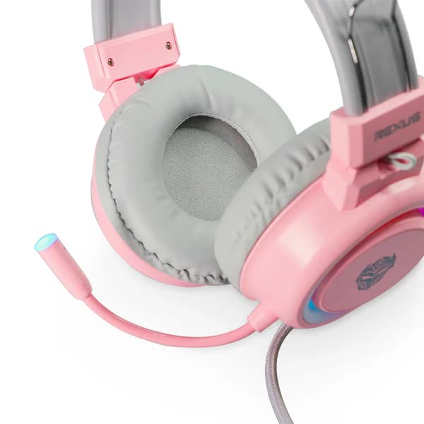 HEADSET REXUS VONIX F30 WIRED HEADSET WITH 3.5mm AUDIO JACK RGB