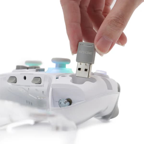 GAMEPAD REXUS GLADIUS GX500 TRIPLE CONNECTION HALL EFFECT WITH MACRO COMBO BUTTON