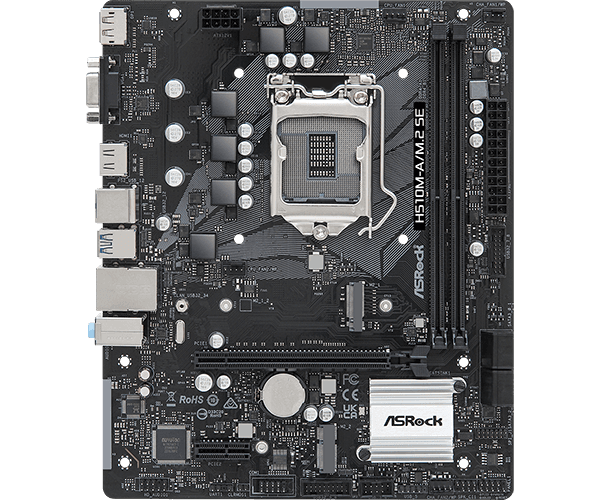 MOTHERBOARD ASROCK H510M-A/M.2 SE DDR4 LGA1200 - mATX