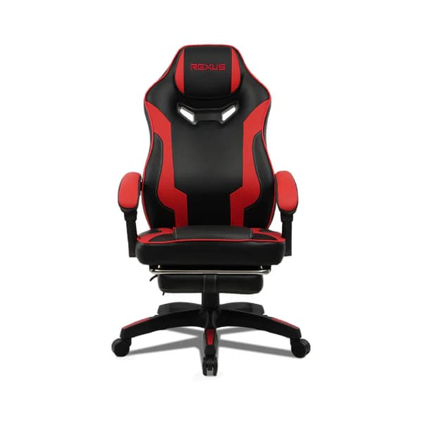 KURSI GAMING REXUS RGC R55 GAMING CHAIR WITH FOOTREST