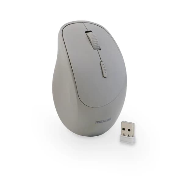 MOUSE REXUS SH18 OFFICE WIRELESS MOUSE DUAL CONNECTION 2.4Ghz AND BLUETOOTH