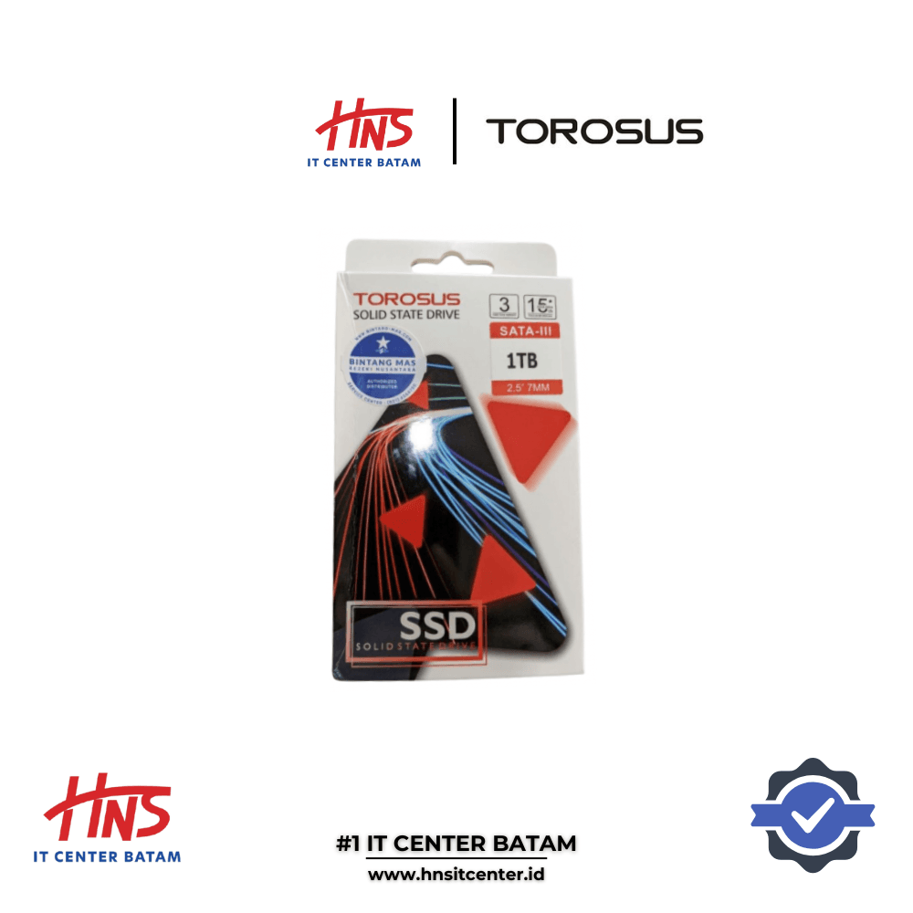 SSD SATA TOROSUS T25 1TB 2.5"