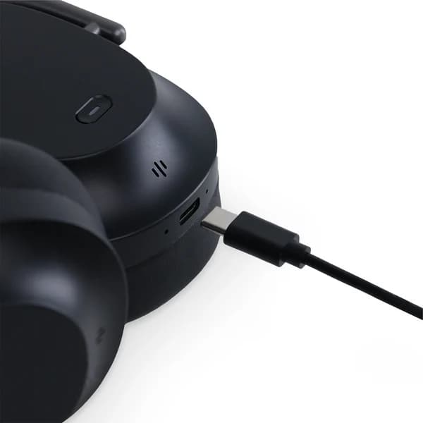 HEADSET REXUS DAXA SVARA DX-QW1 DUAL CONNECTION BLUETOOTH AND CABLE 3.5mm WITH DETACHABLE USB C CABLE