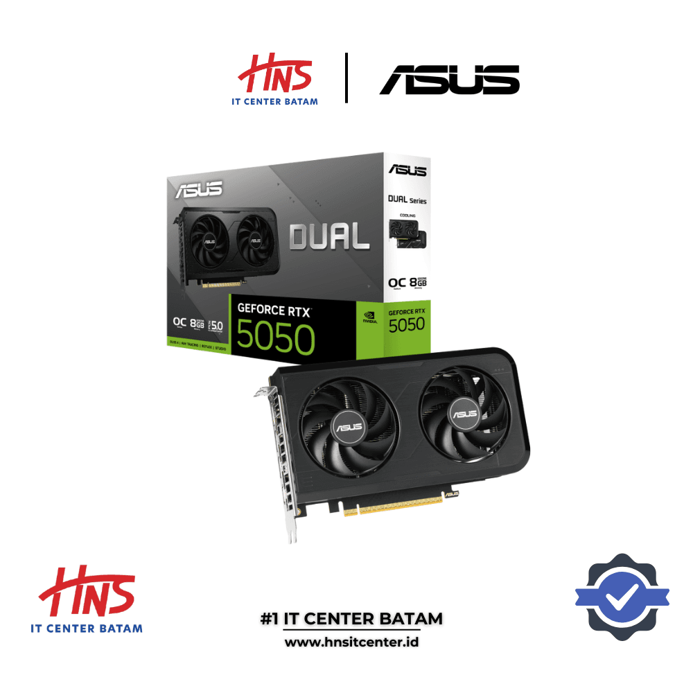 VGA CARD ASUS DUAL RTX 5050 8GB OC EDITION GDDR6