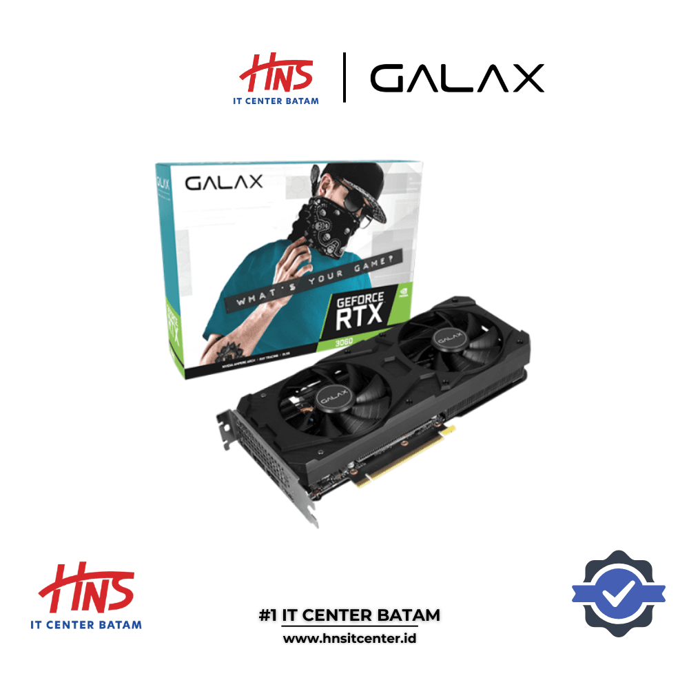 VGA CARD GALAX RTX 3060 12GB 1-CLICK OC GDDR6