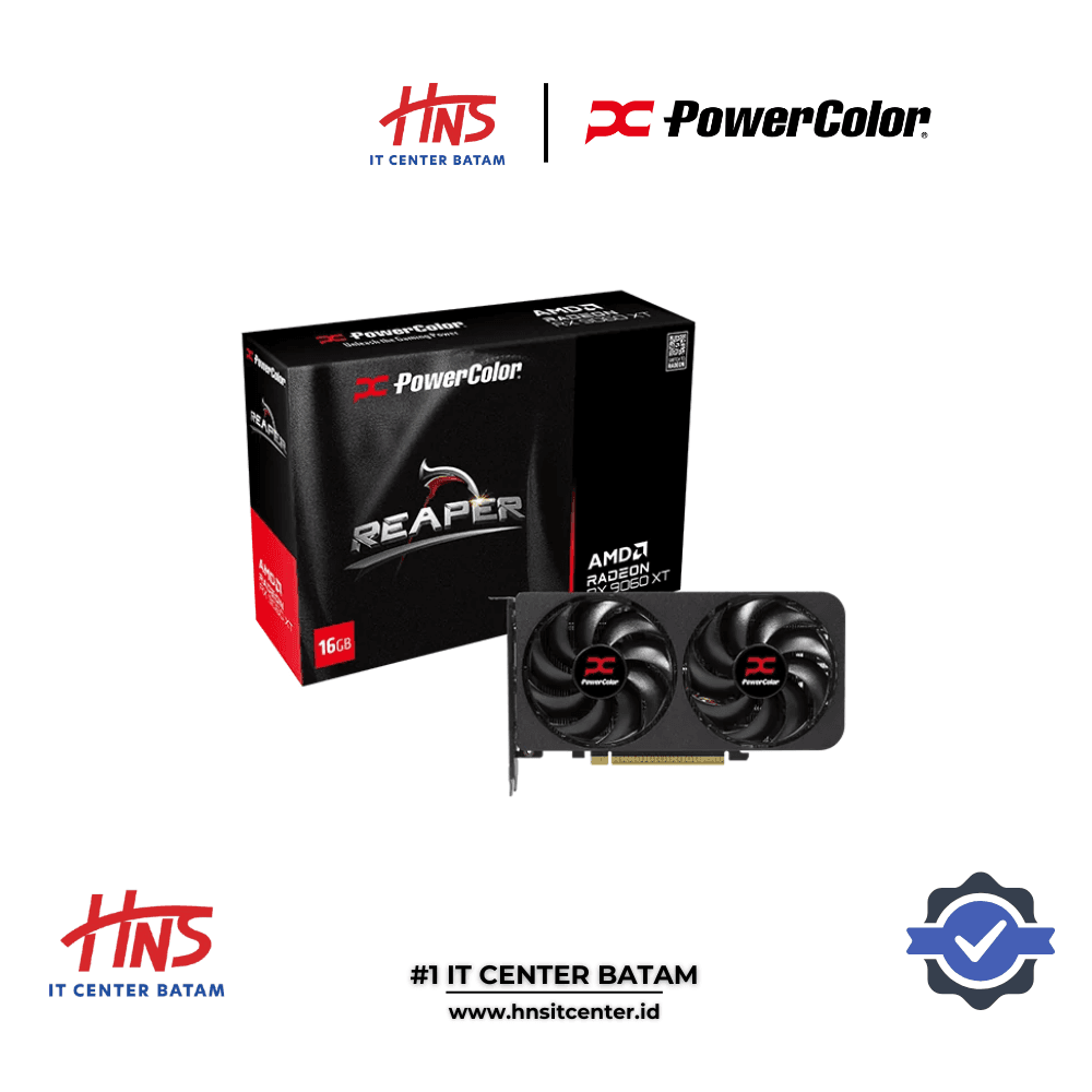 VGA CARD POWERCOLOR RX 9060 XT 16GB REAPER GDDR6