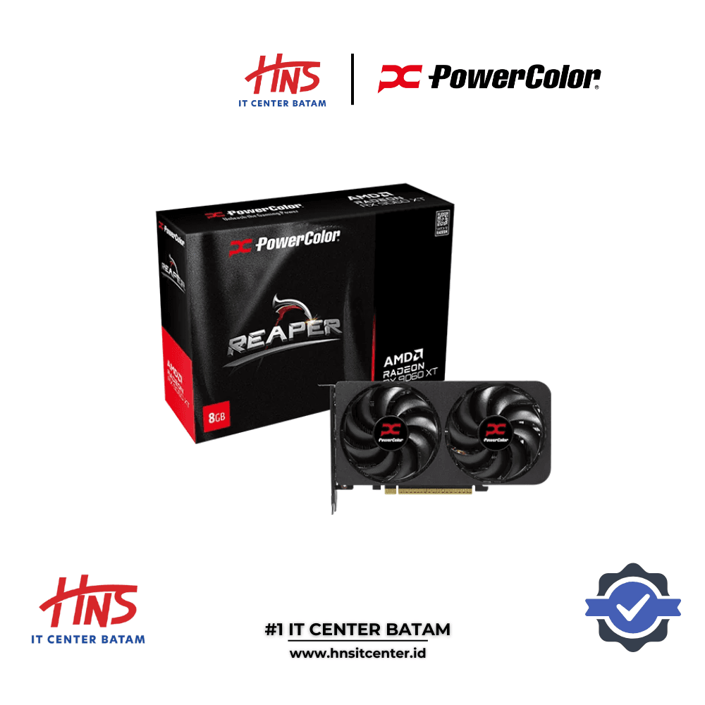 VGA CARD POWERCOLOR RX 9060 XT 8GB REAPER GDDR6