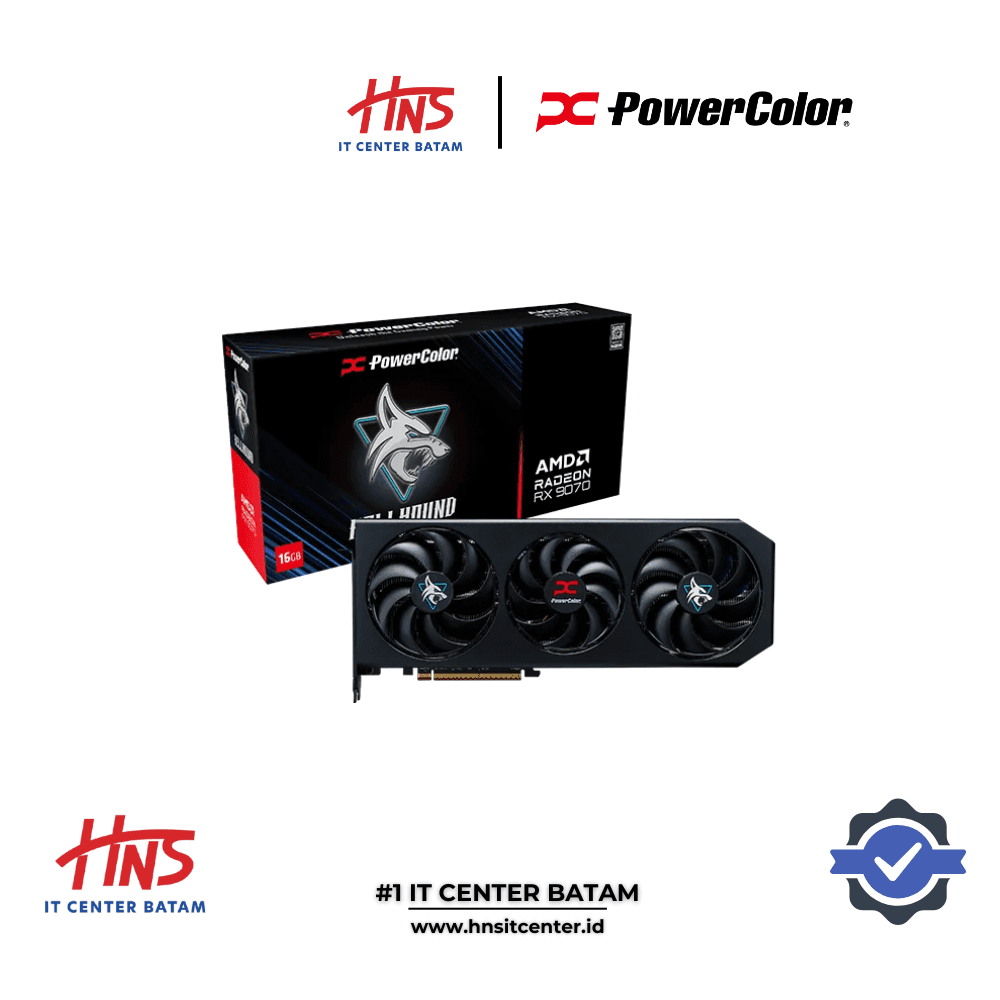 VGA CARD POWERCOLOR RX 9070 16GB HELLHOUND GDDR6