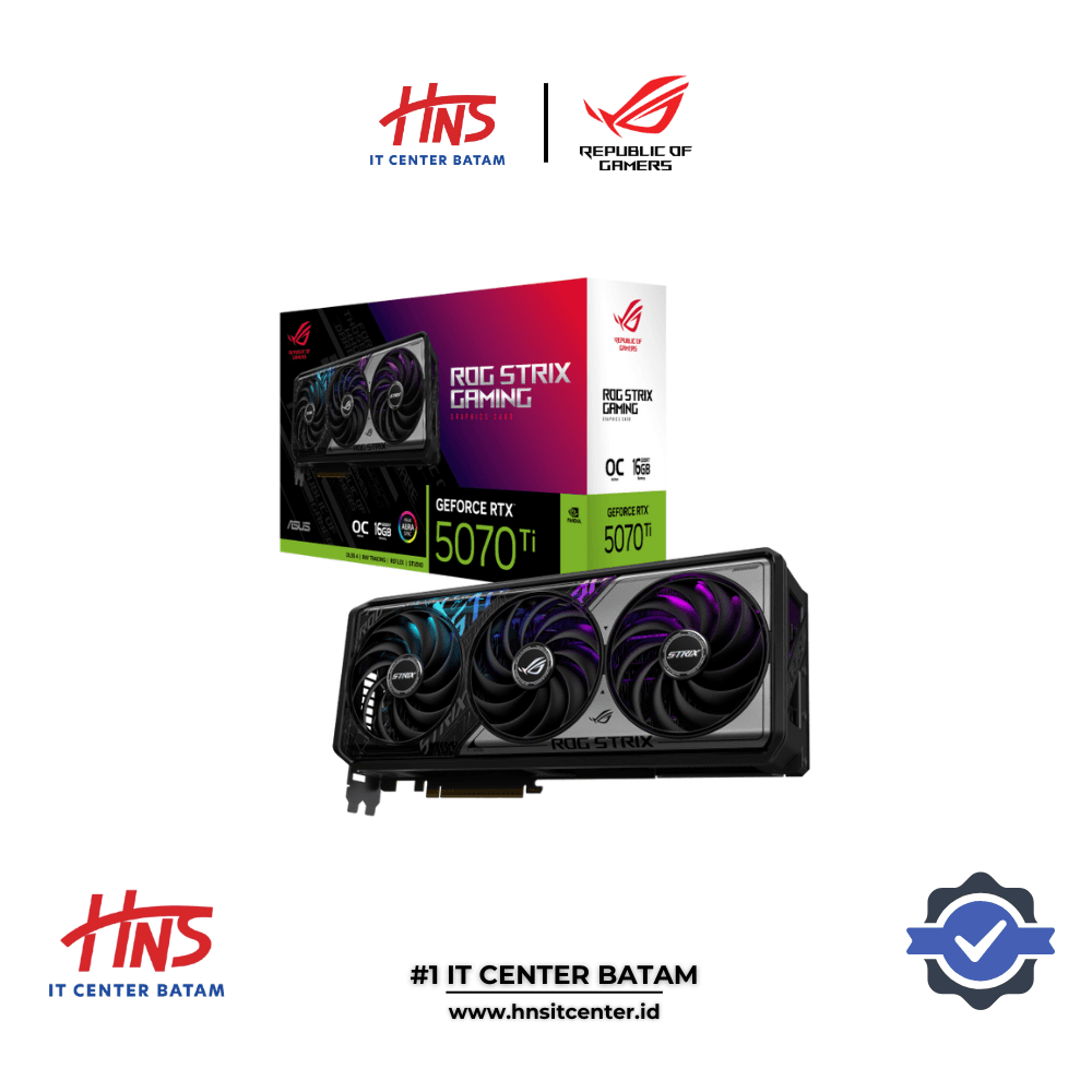 VGA CARD ROG STRIX RTX 5070 TI 16GB OC EDITION GDDR7