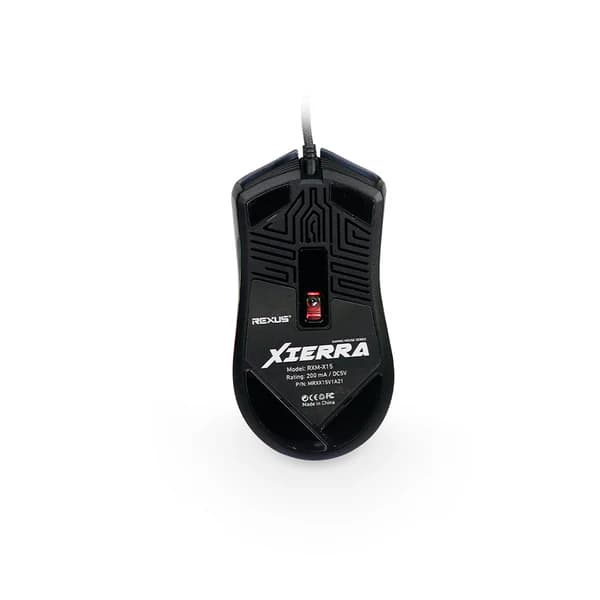 MOUSE REXUS XIERRA RXM-X15 WIRED RGB GAMING MOUSE