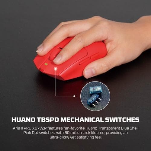 MOUSE FANTECH ARIA XD7-E DUAL CONNECTION Pixart 3311 SENSOR