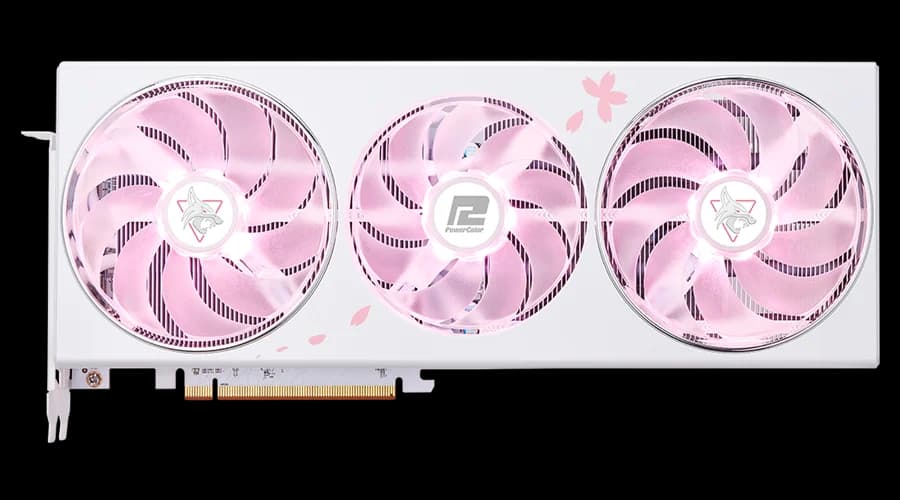 VGA CARD POWERCOLOR RX 7800 XT 16GB HELLHOUND SAKURA GDDR6