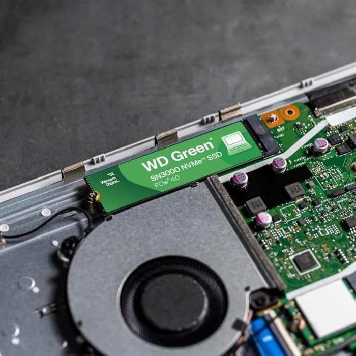 SSD NVME WD GREEN SN3000 GEN 4.0 - (500GB - 1TB)