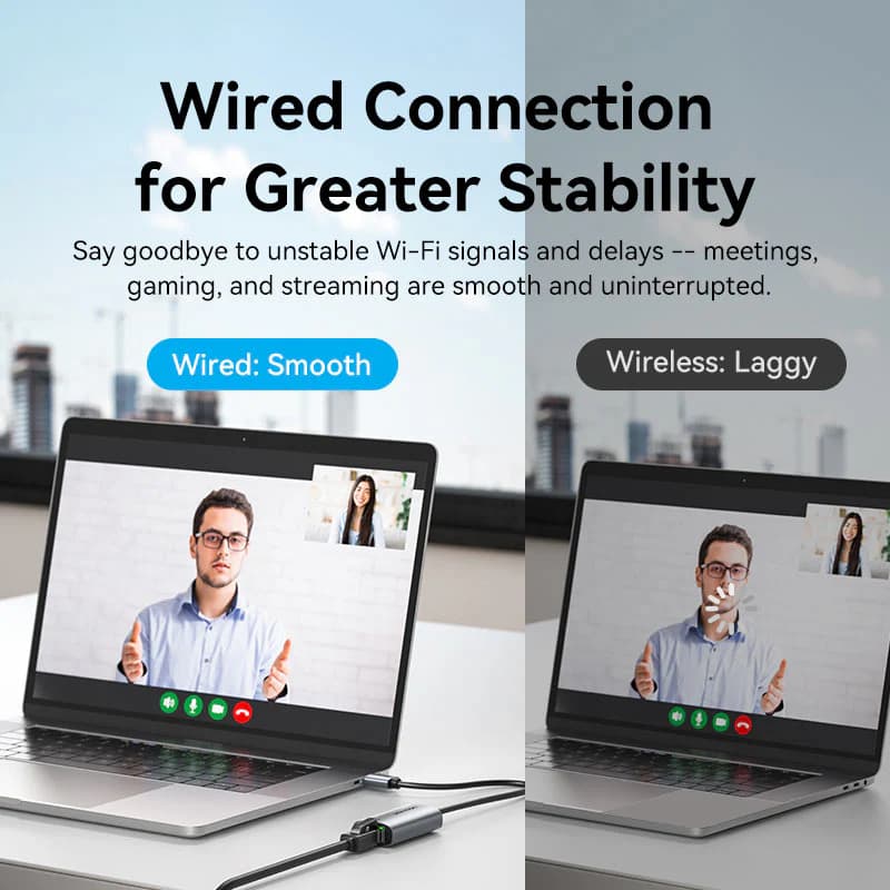 VENTION USB-A TO GIGABIT ETHERNET ADAPTER 0.15m (CEZHB)