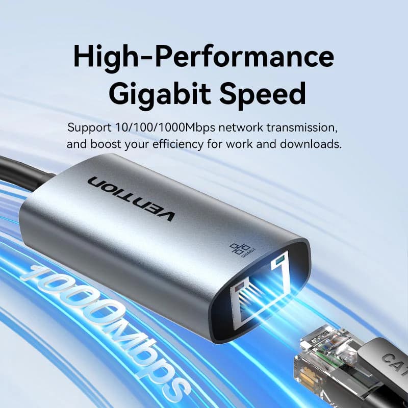 VENTION USB-A TO GIGABIT ETHERNET ADAPTER 0.15m (CEZHB)