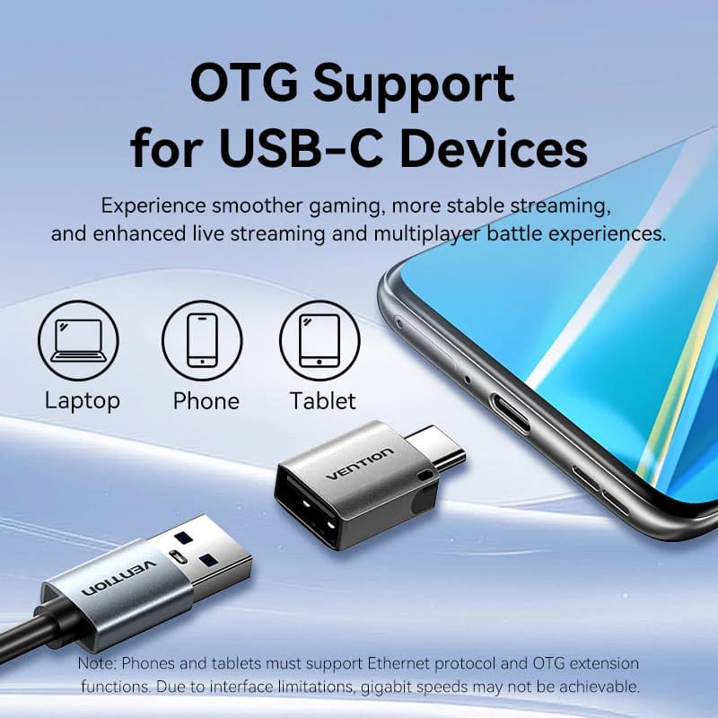 VENTION USB-A TO GIGABIT ETHERNET ADAPTER 0.15m (CEZHB)