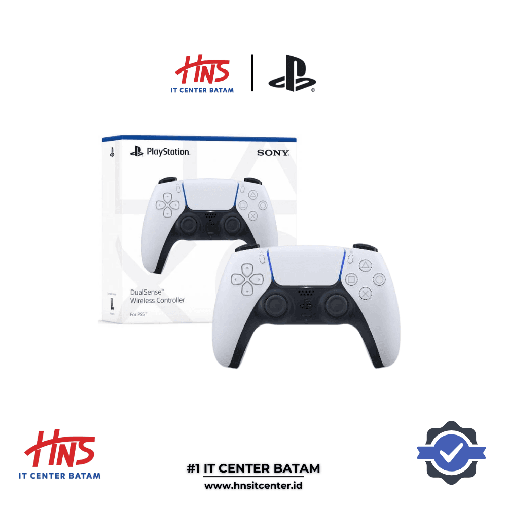 GAMEPAD STIK JOYSTICK PS5 DUALSENSE PUTIH ORIGINAL