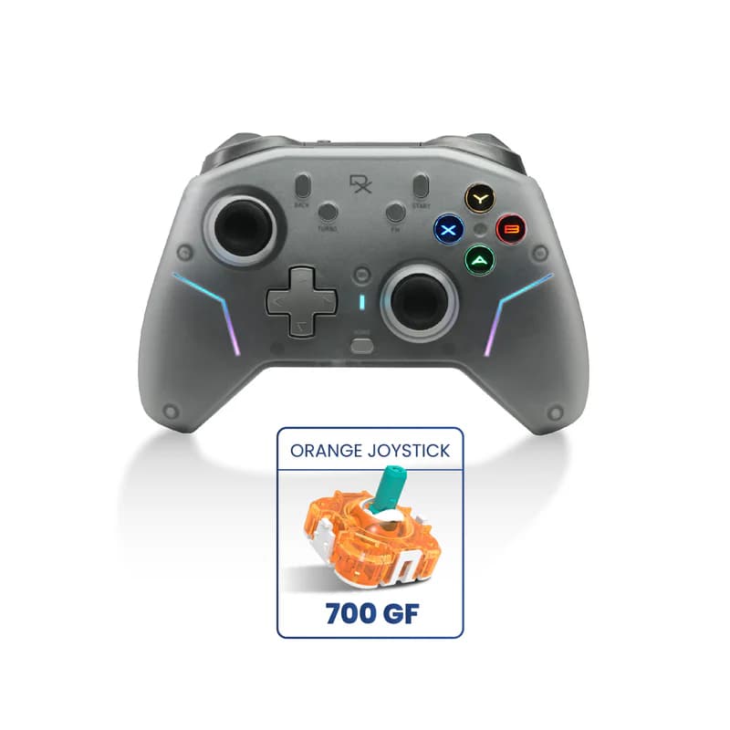GAMEPAD REXUS DYRON DX-AX9 WIRELESS CONTROLLER WITH HOT SWAPPABLE TMR JOYSTICK & OPTICAL TRIGGER