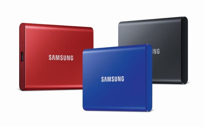 SSD PORTABLE SAMSUNG T7 - (1TB - 2TB) USB 3.2 Gen.2