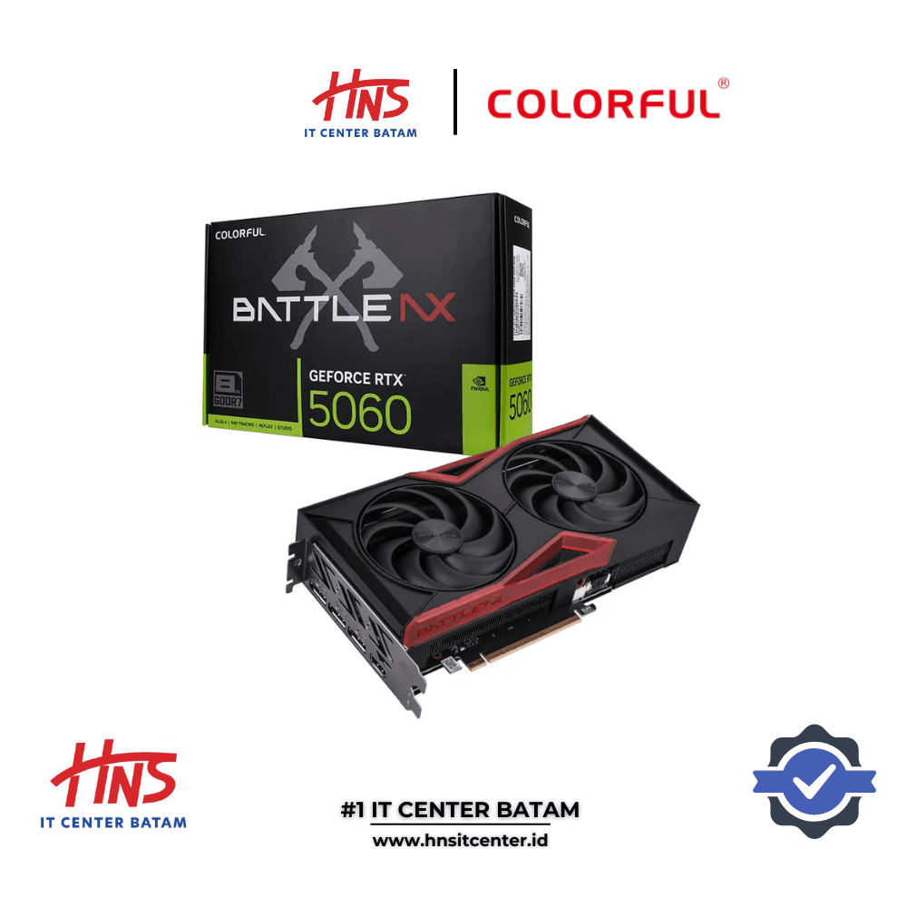 VGA CARD COLORFUL RTX 5060 8GB BATTLE AX DUO GDDR7