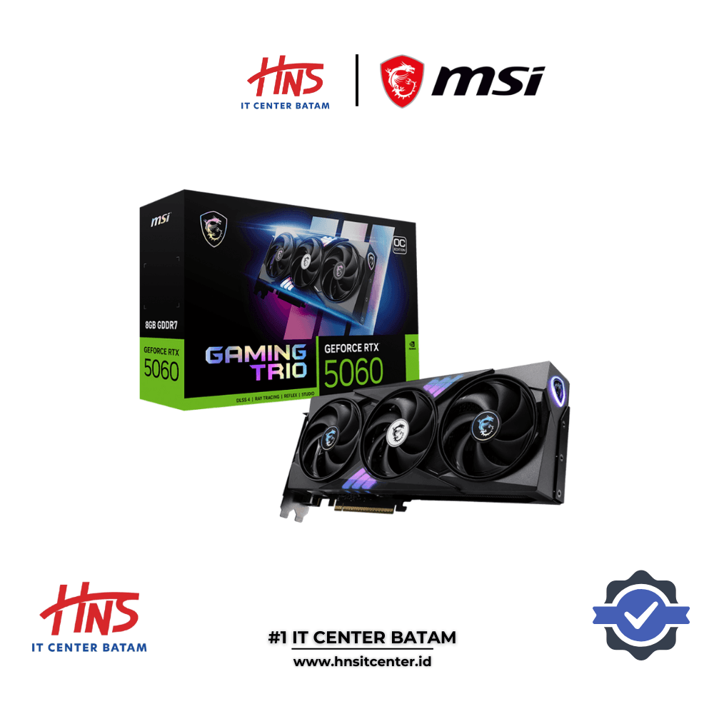 VGA CARD MSI RTX 5060 8GB TRIO OC EDITION GDDR7