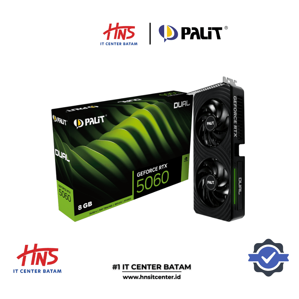 VGA CARD PALIT RTX 5060 8GB DUAL GDDR7