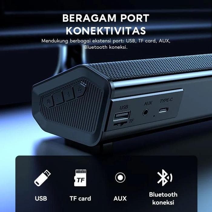 SPEAKER VIVAN SOUND S2 RGB BLUETOOTH 5.4 SPEAKER 10W