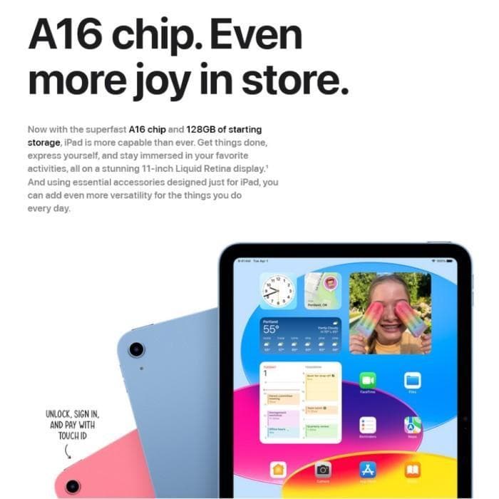 IPAD APPLE 11 2025 A16 128GB WIFI 11 INCH RESMI INDONESIA IBOX