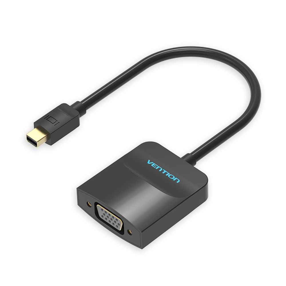 VENTION CONVERTER MINI DP TO VGA 0.15M BLACK (HBDBB)
