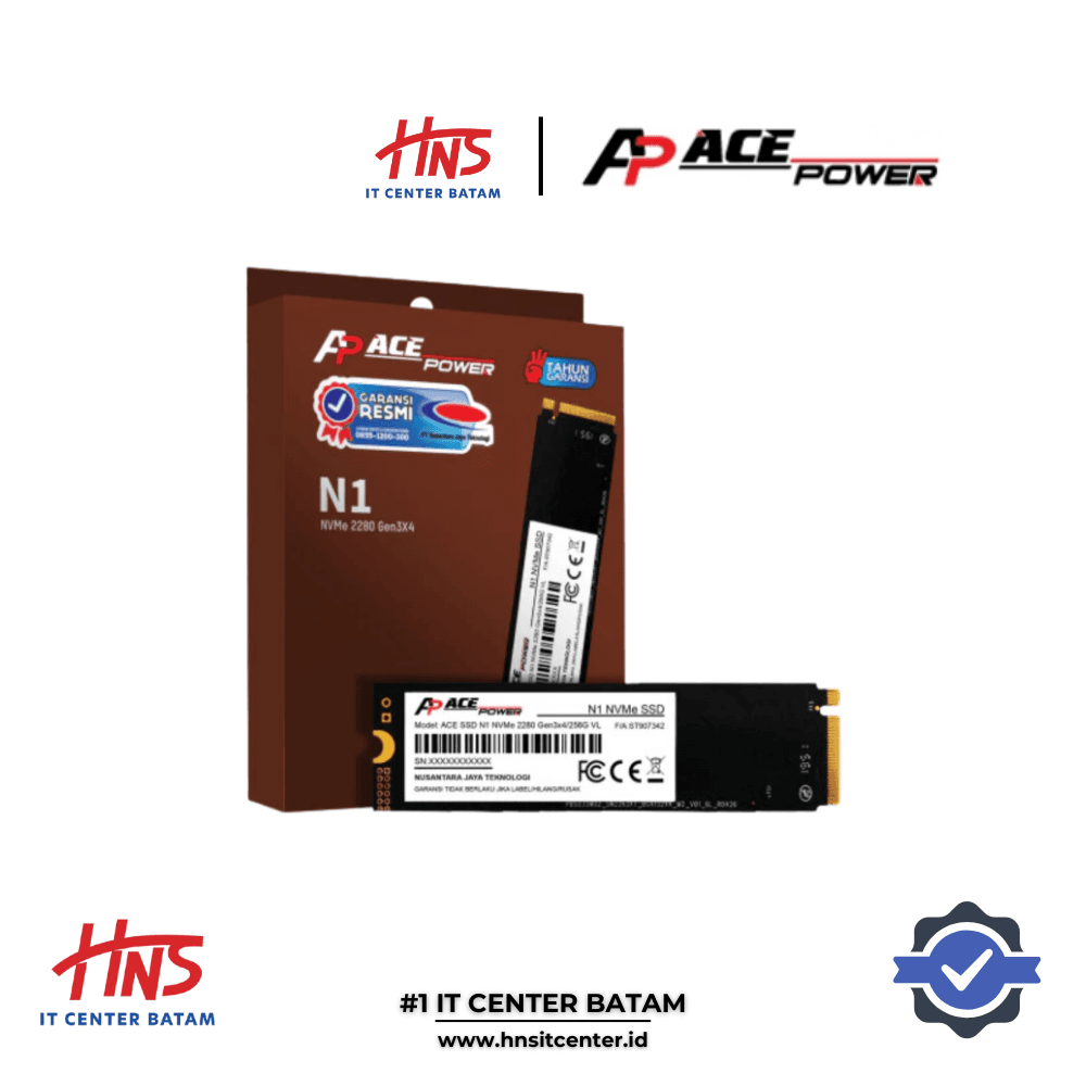 SSD NVME ACE POWER N1 GEN 3.0 - (512GB - 1TB)
