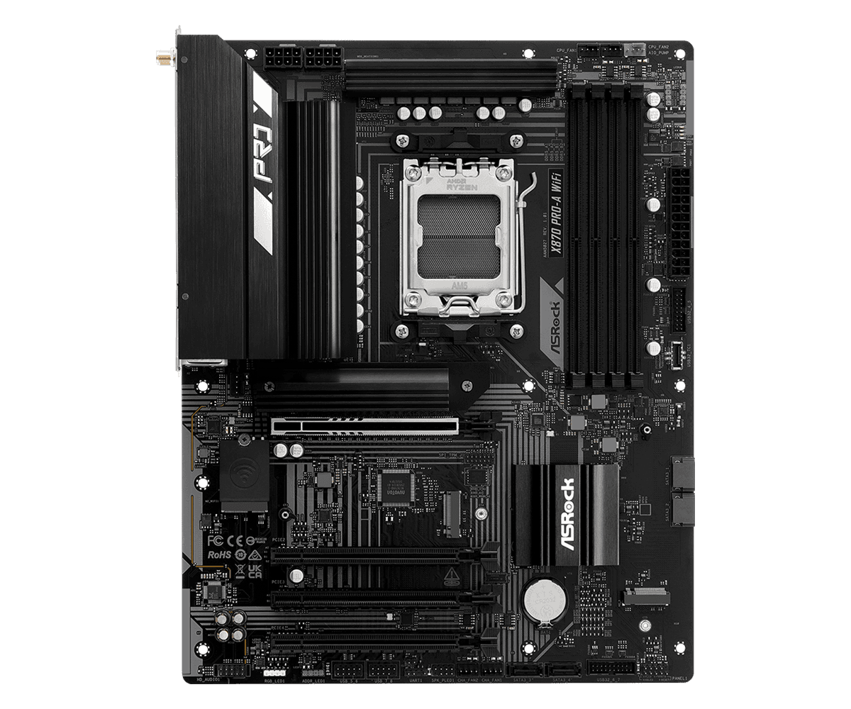 MOTHERBOARD ASROCK X870 PRO-A WIFI AM5 DDR5 - ATX