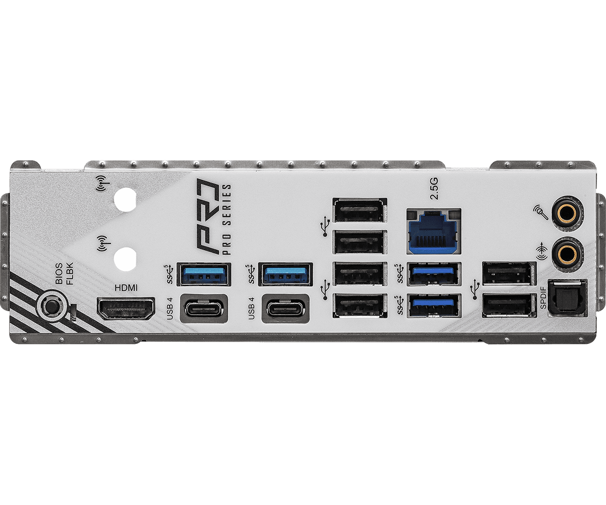 MOTHERBOARD ASROCK X870 PRO RS AM5 DDR5 - mATX